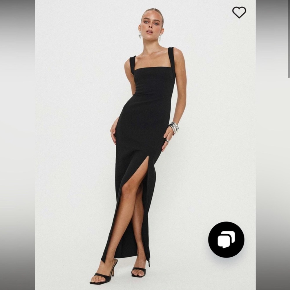 Princess Polly Bombshell Maxi Dress in Black